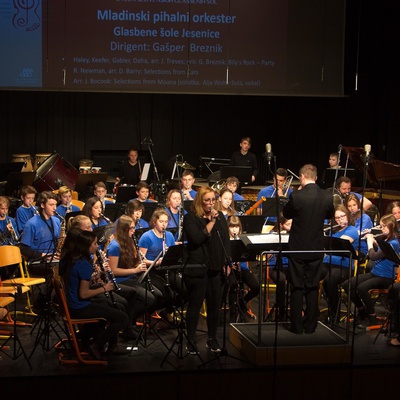 Mladinski pihalni orkester Glasbene šole Jesenice