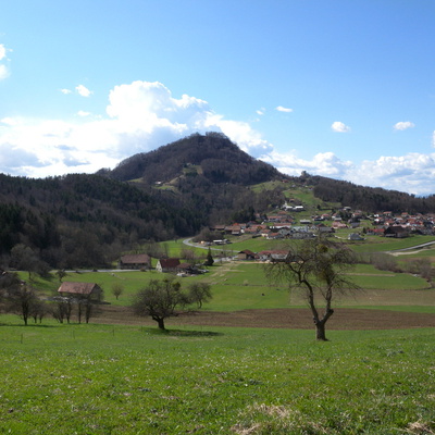 Pogled na Rifnik iz vzhoda